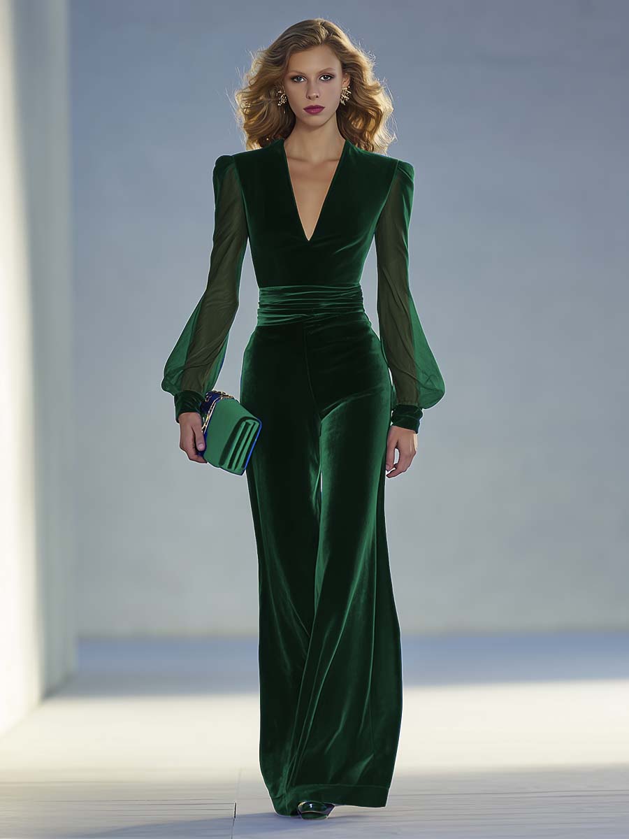 Bożydara - eleganter Samtanzug