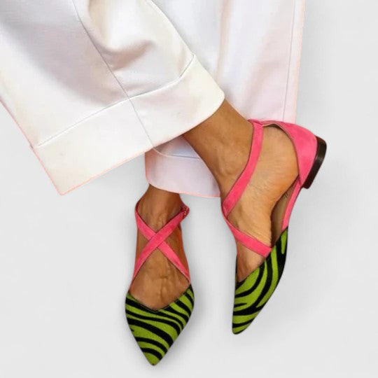 Khreysa | Elegante Ballerinas mit Riemchen