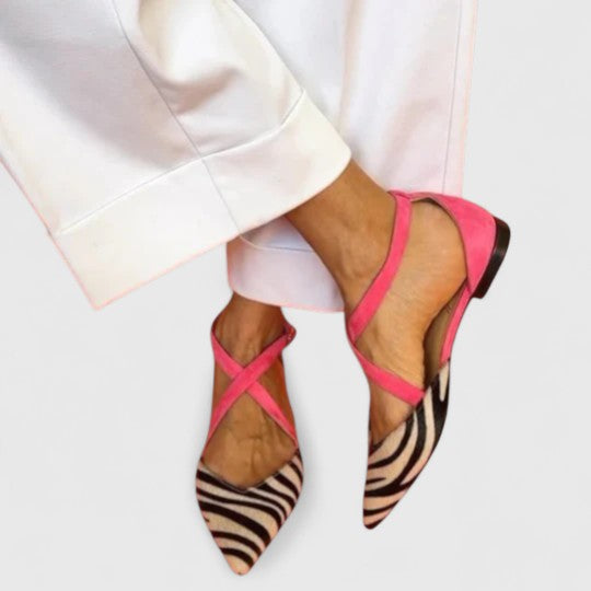 Khreysa | Elegante Ballerinas mit Riemchen