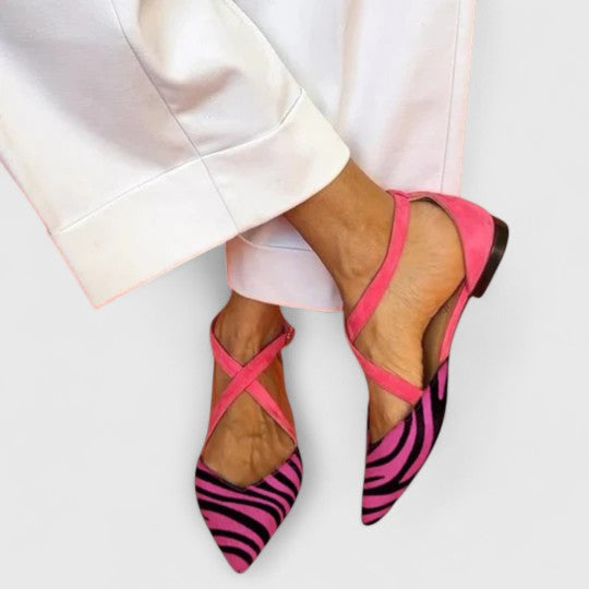 Khreysa | Elegante Ballerinas mit Riemchen