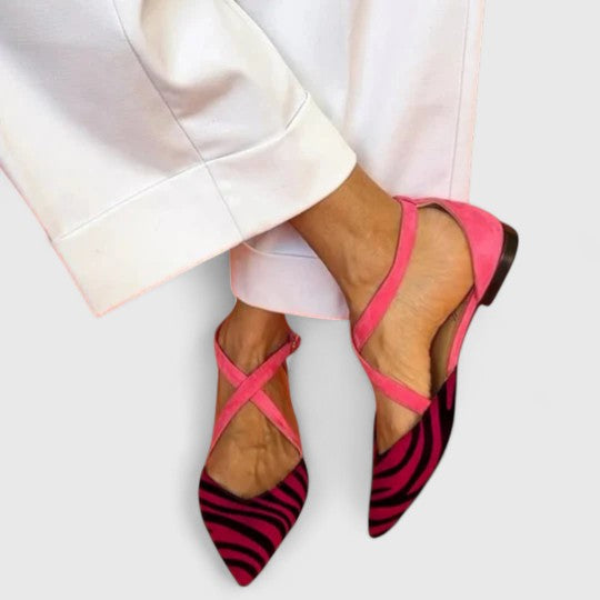 Khreysa | Elegante Ballerinas mit Riemchen