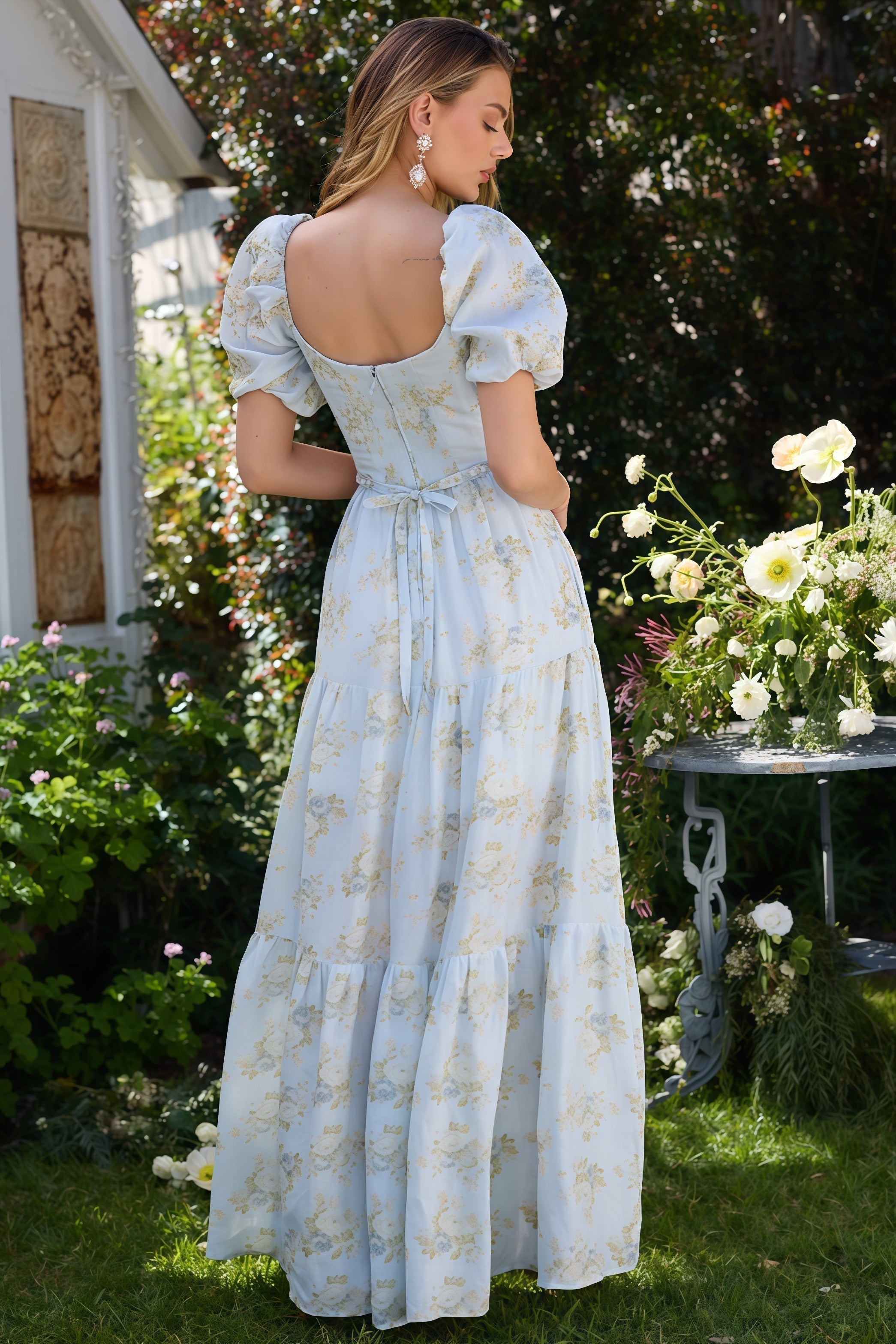 Layla™ | Elegantes schwebendes Kleid