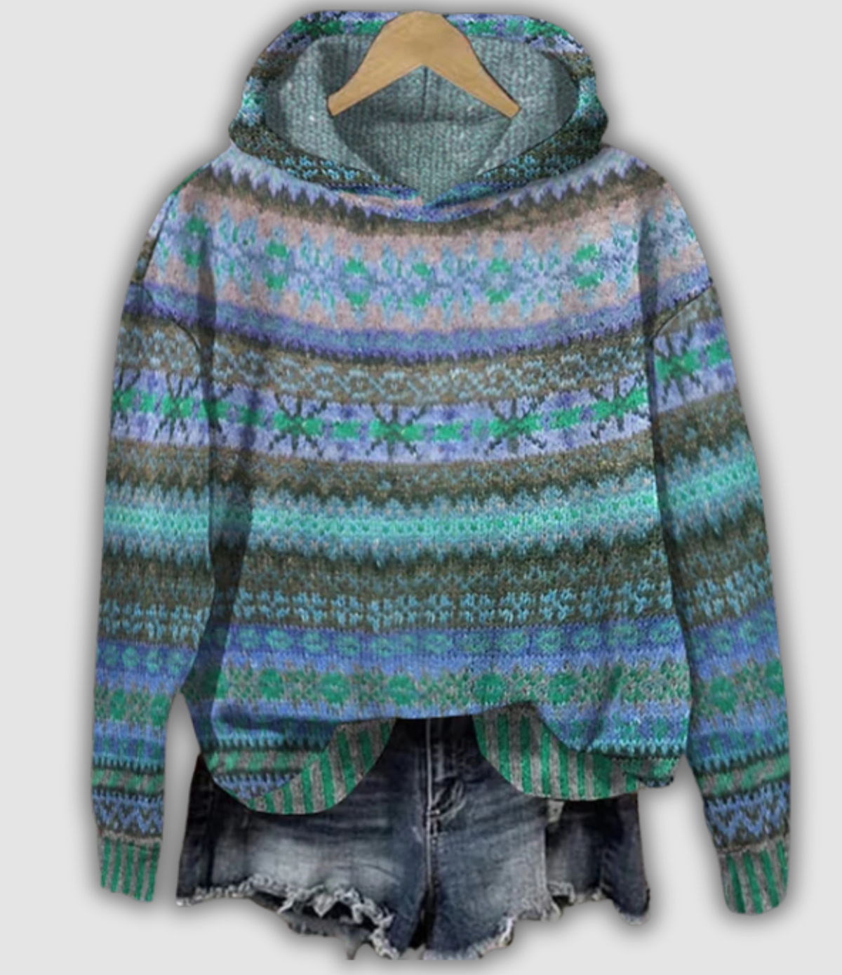 Anveline | Retro-Kapuzenpullover