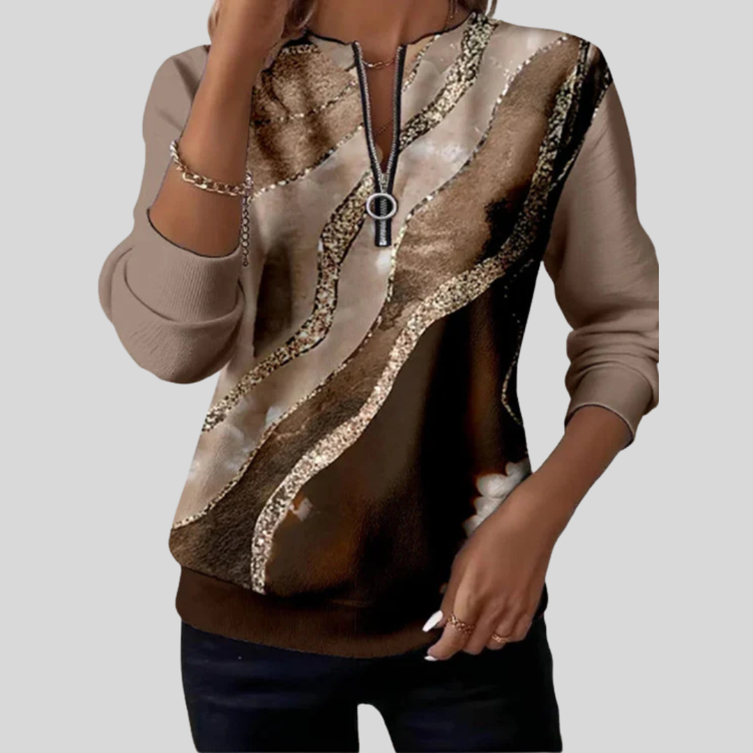 Nirvelle™ | Sweatshirt mit Vintage-Print
