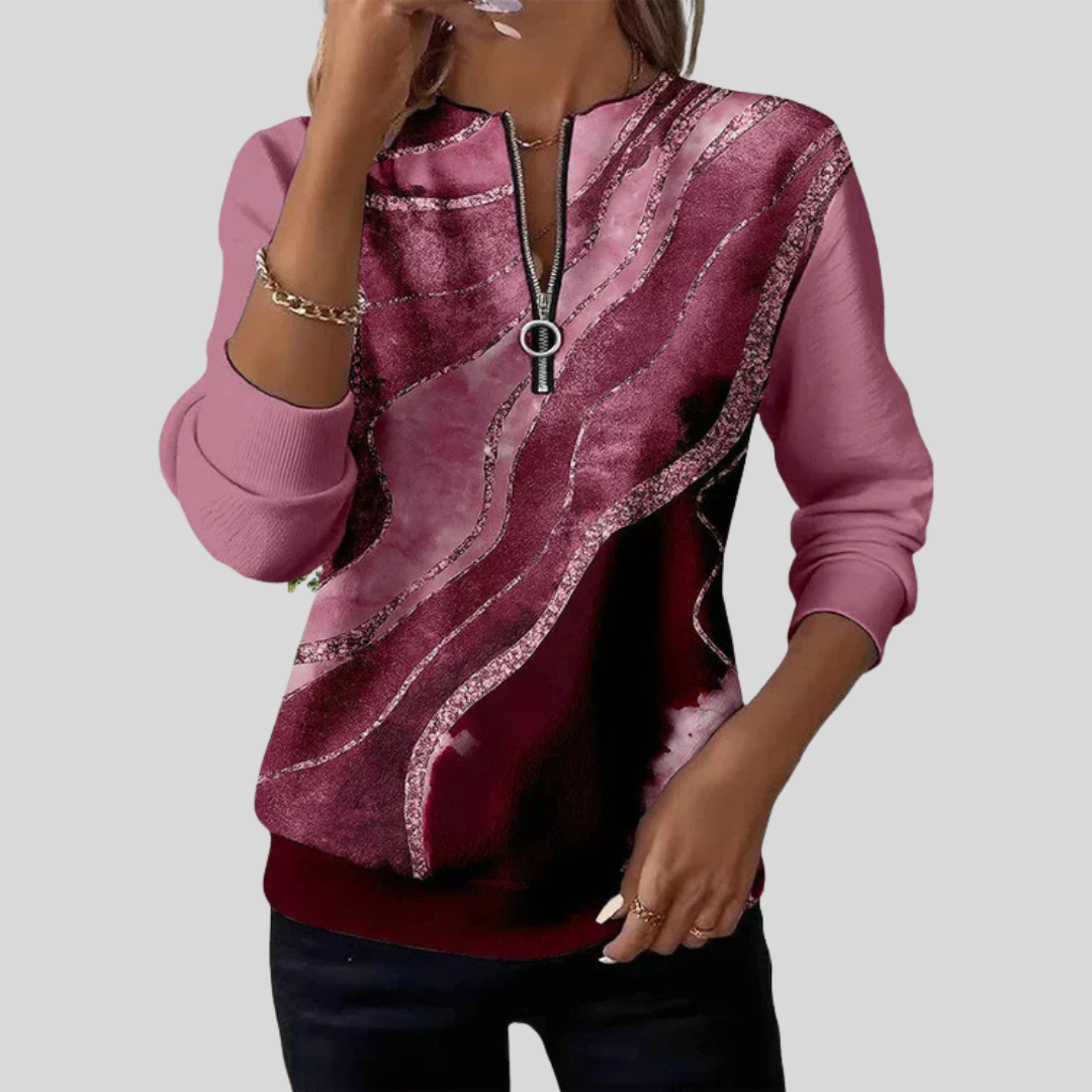 Nirvelle™ | Sweatshirt mit Vintage-Print