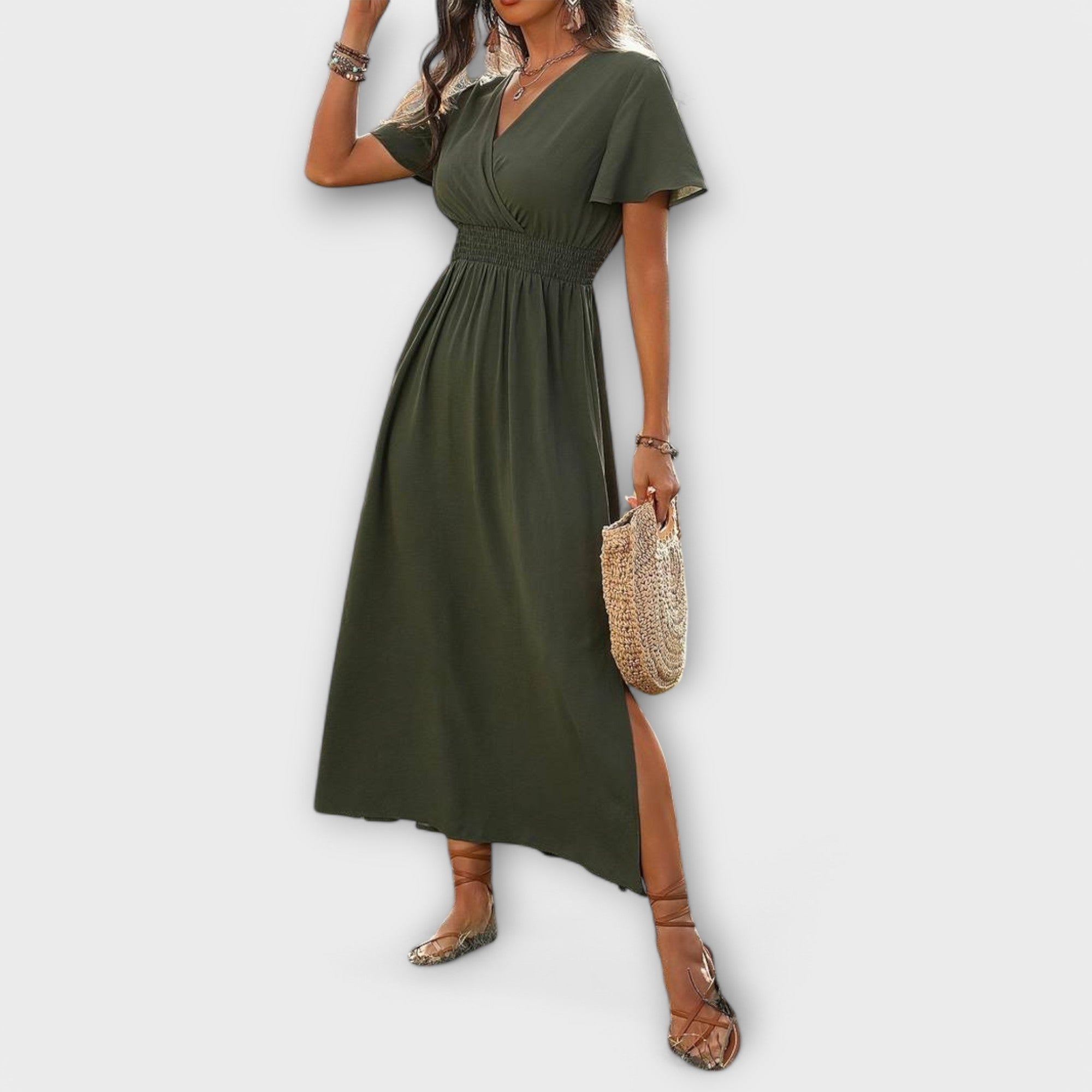 Lily™ | Elegantes Kleid mit Ärmeln