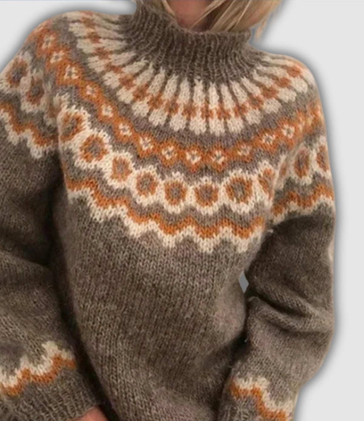 Seraphine | Retro-Rollkragenpullover