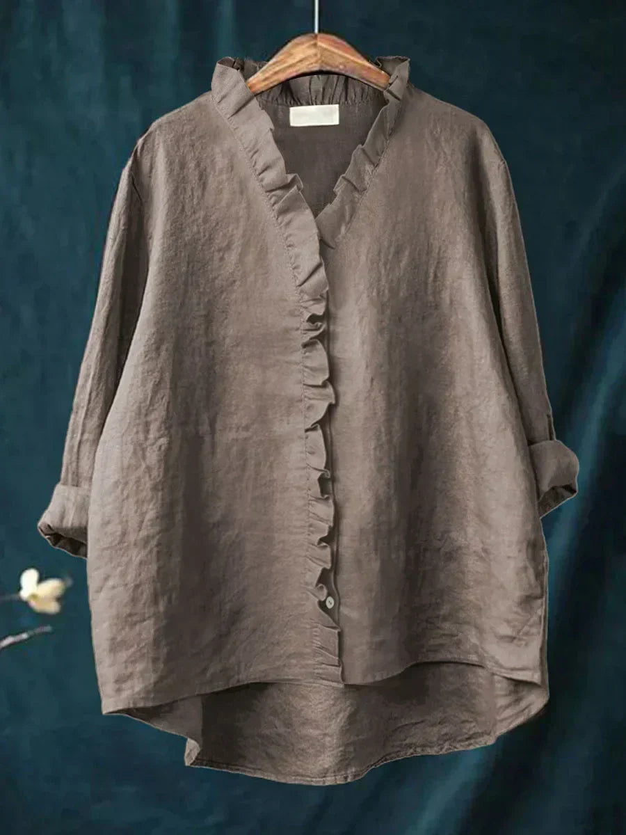 Lily | Leichte Bluse mit Rüschen