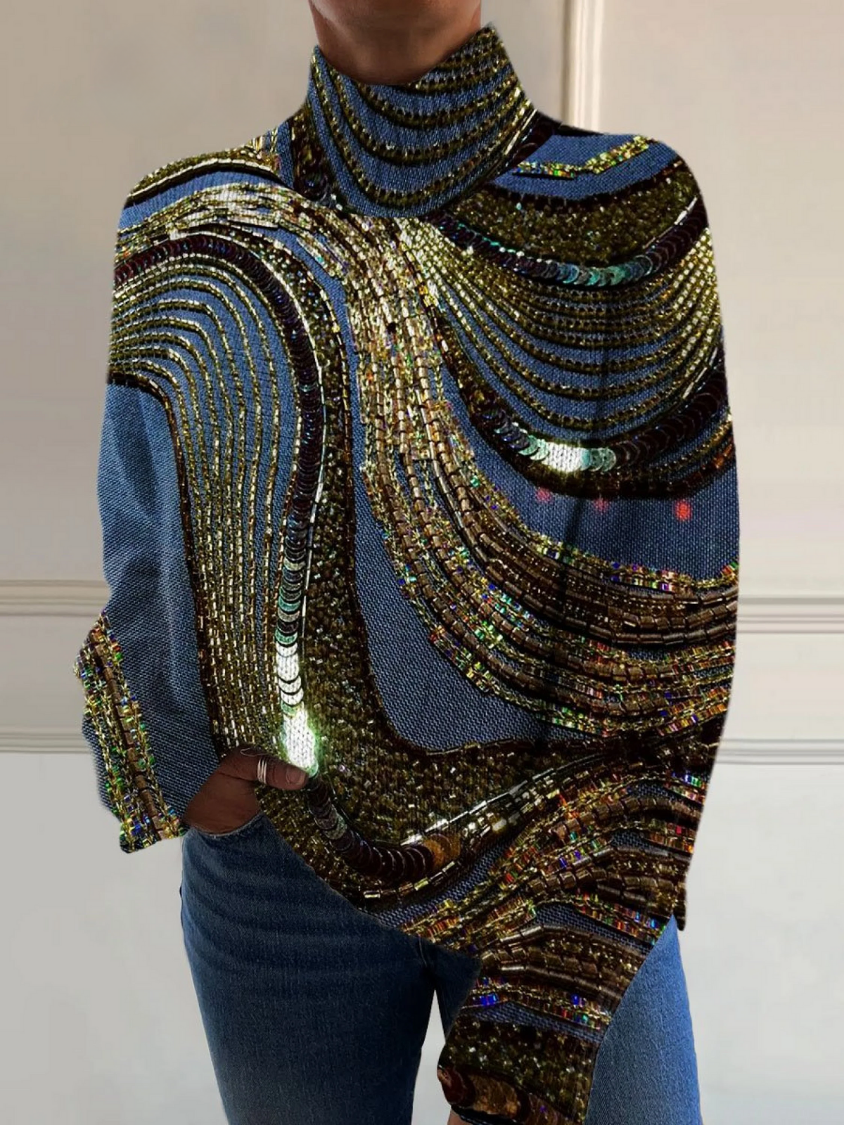 Charlotte | Rollkragenpullover für Weihnachten