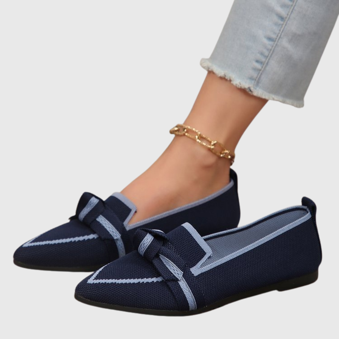 Milena | Geknotete Komfort-Slipper