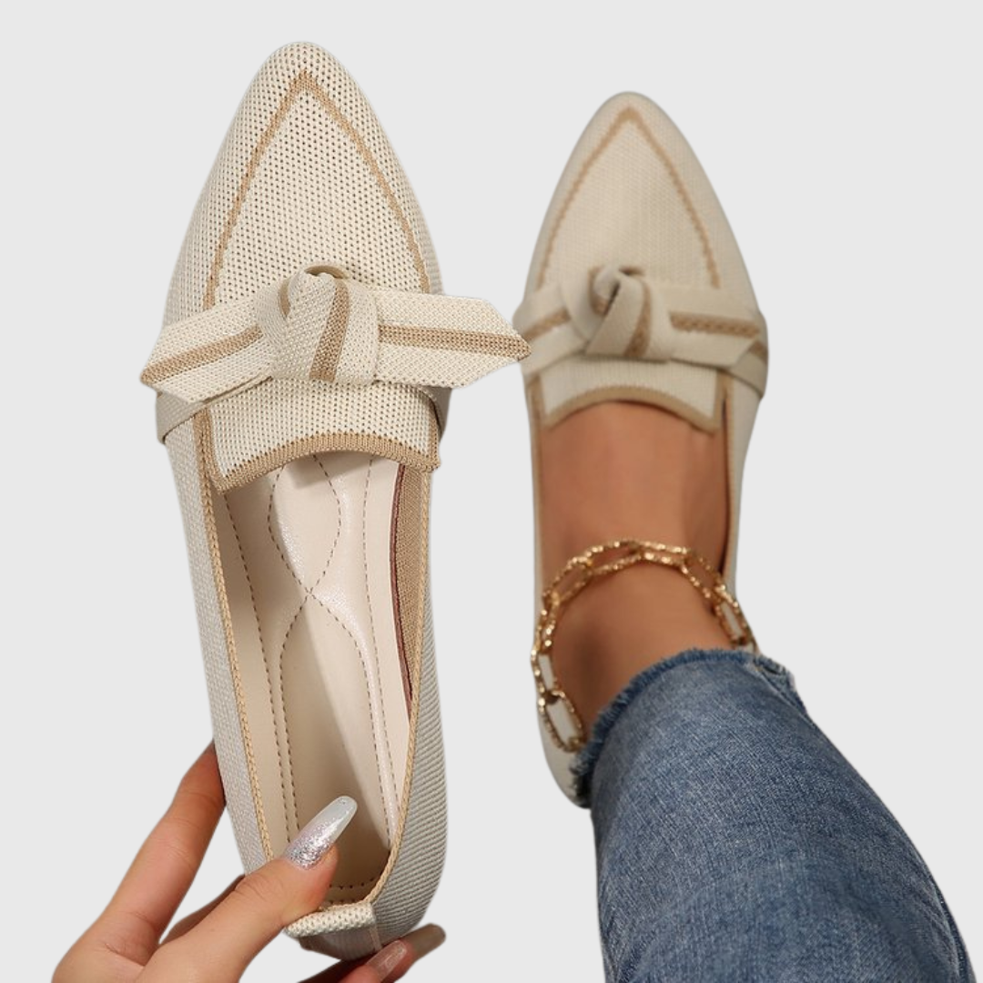Milena | Geknotete Komfort-Slipper