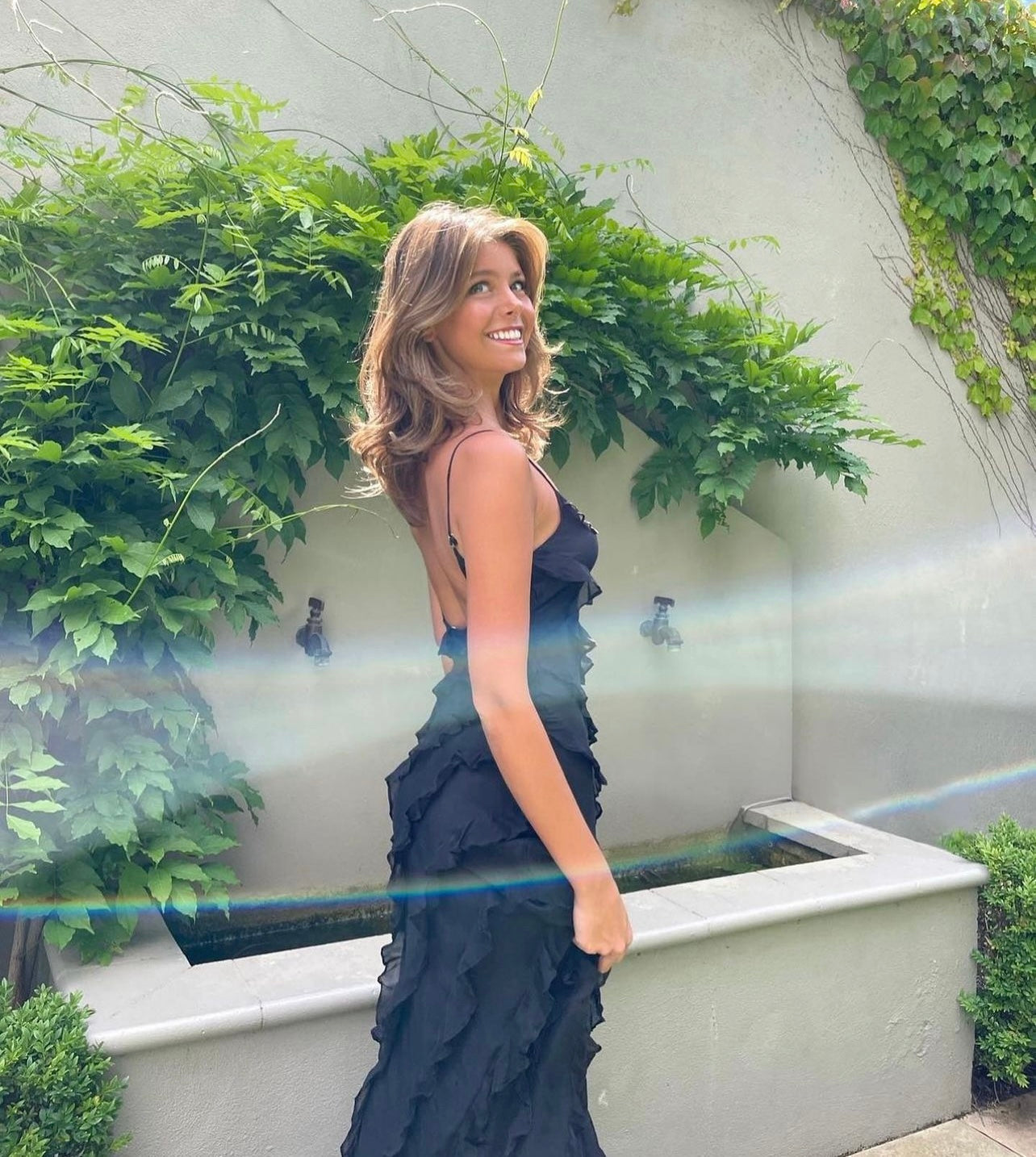 Eila™ | Maxikleid mit Rüschen