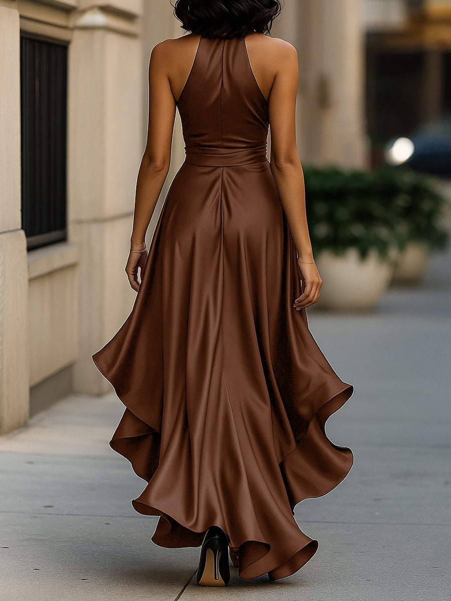 Valeria | Elegantes Satin-Abendkleid