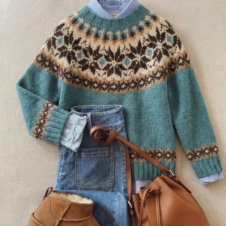 Darlene™ | Schicker Vintage-Strickpullover