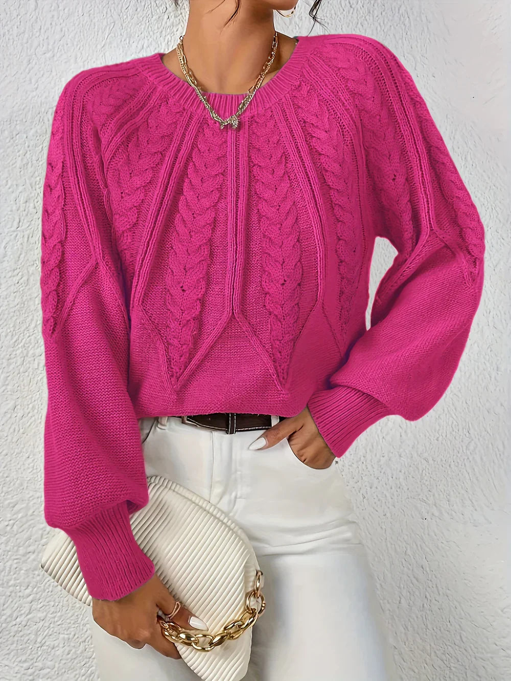 Leah™ | Stylischer Pullover
