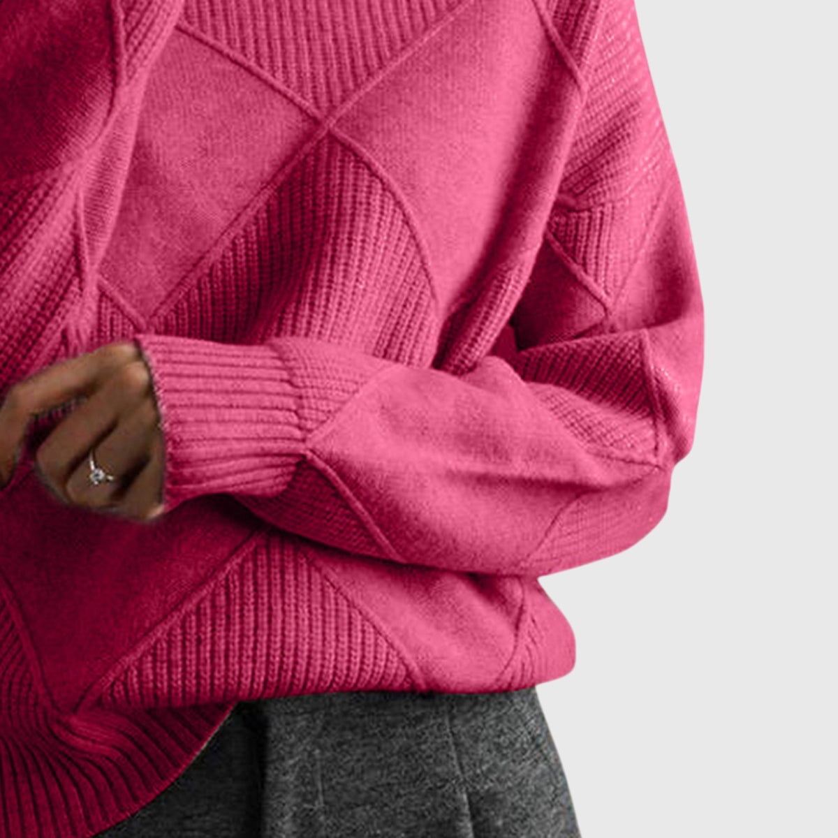 Angela™ | Rollkragenpullover
