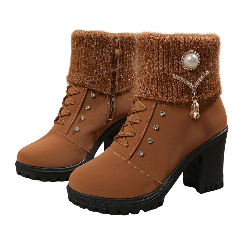 Tilde – Warme Stiefeletten mit Absatz