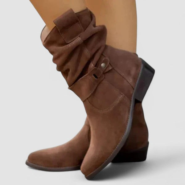 Elyse | Westernstiefel mit gerafftem Schaft
