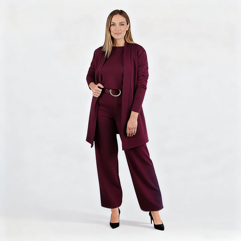 Karla – Dreiteiliges Set mit Cardigan