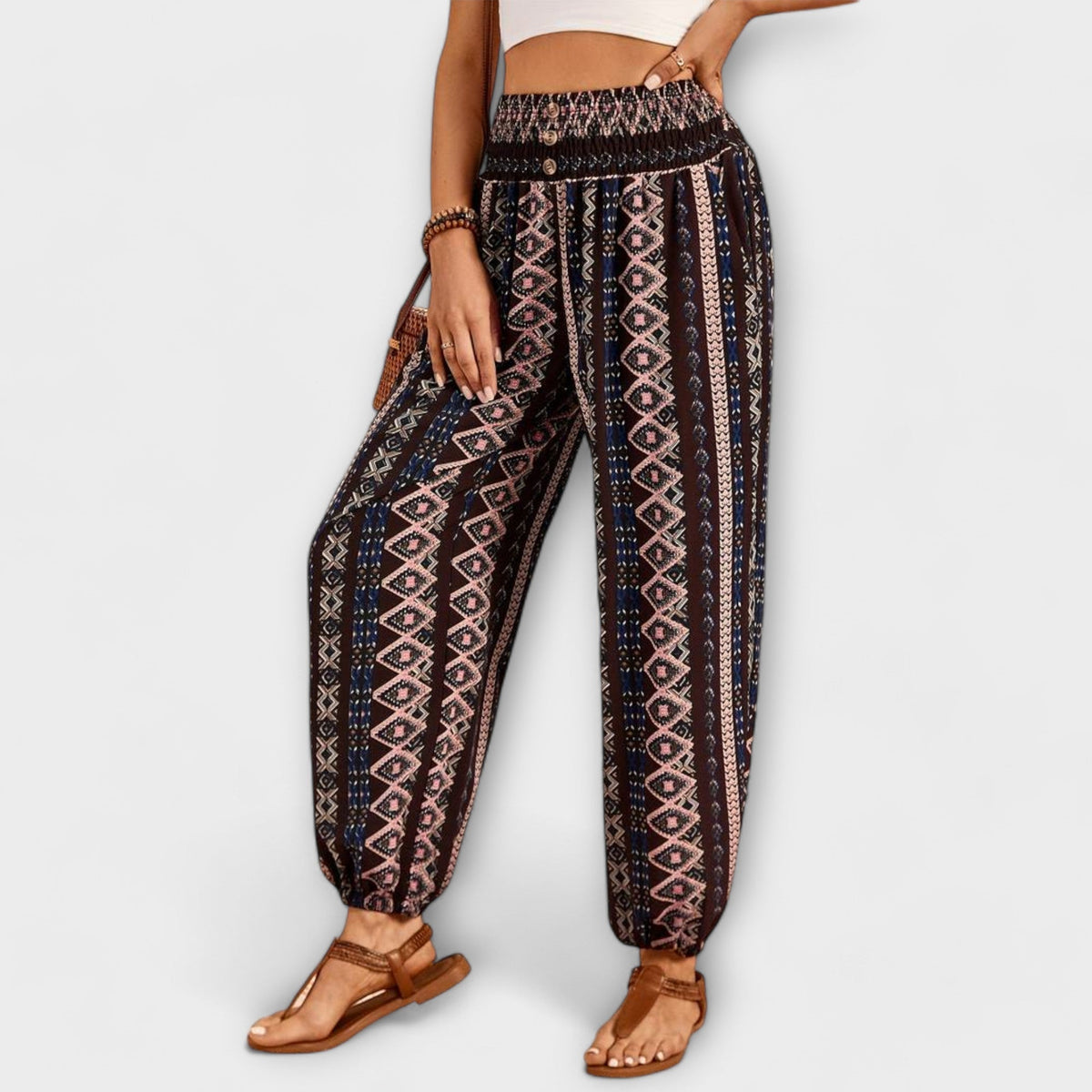 Gwen™ - Hose mit ethnischem Muster