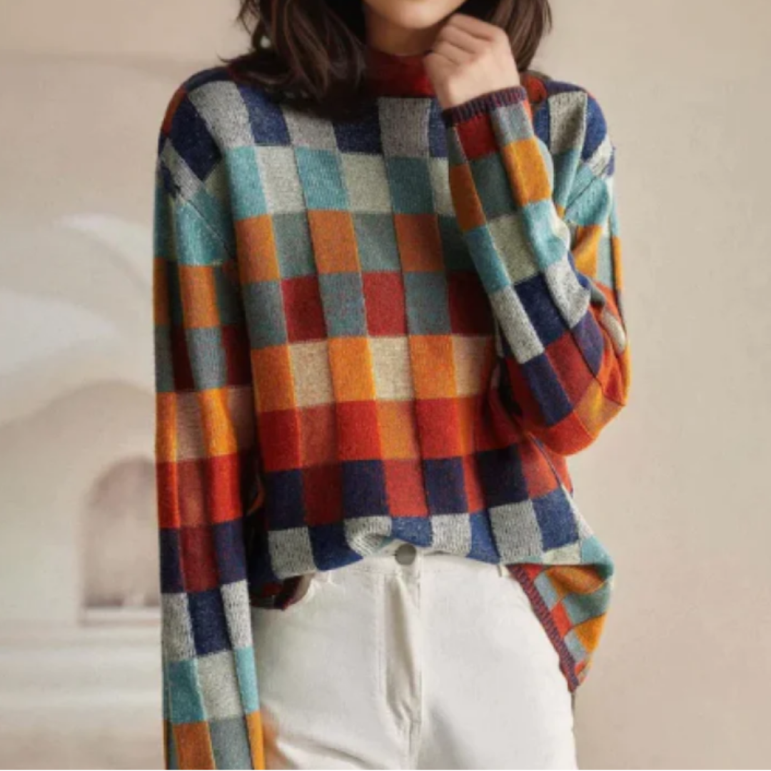 Marielle - Kuscheliger Retro-Pullover