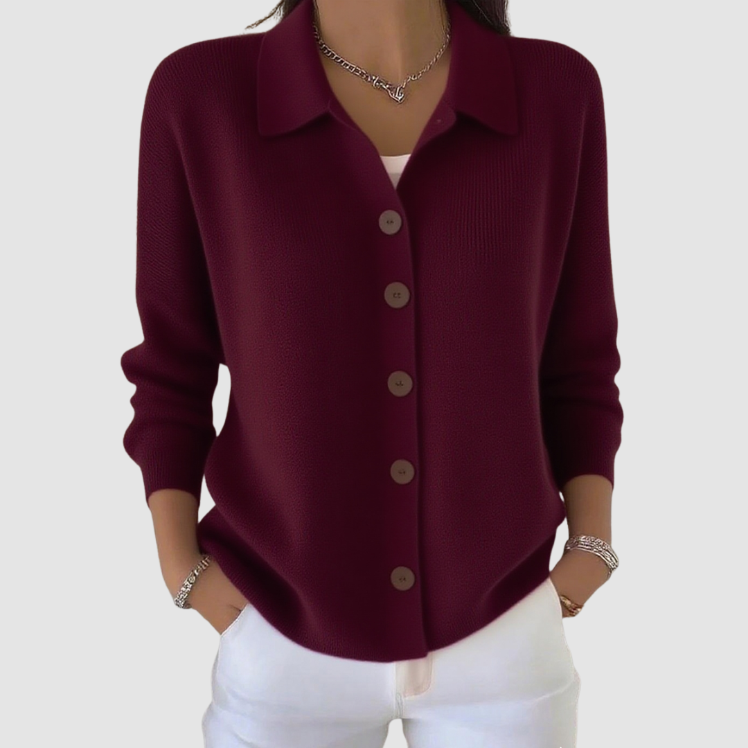 Riah™ Strickcardigan mit Knöpfen
