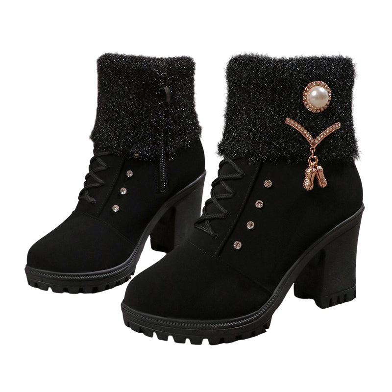 Tilde – Warme Stiefeletten mit Absatz