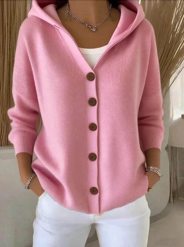 Rocío | Strickjacke mit Kapuze