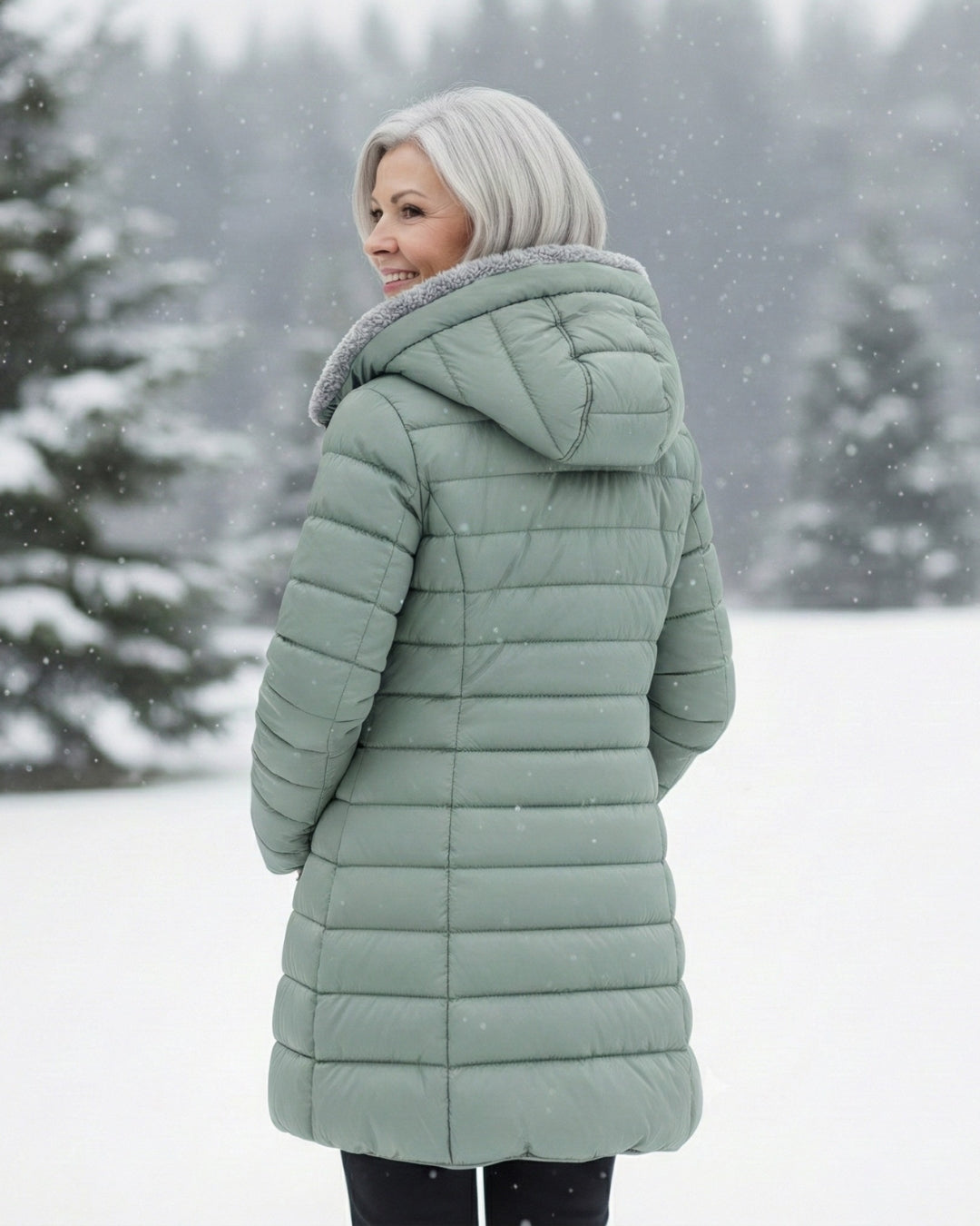 Clair | Puffer-Mantel mit Fleece-Futter