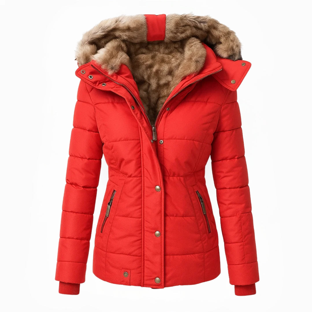 Anna™ | Warmer Wintermantel mit Fellfutter