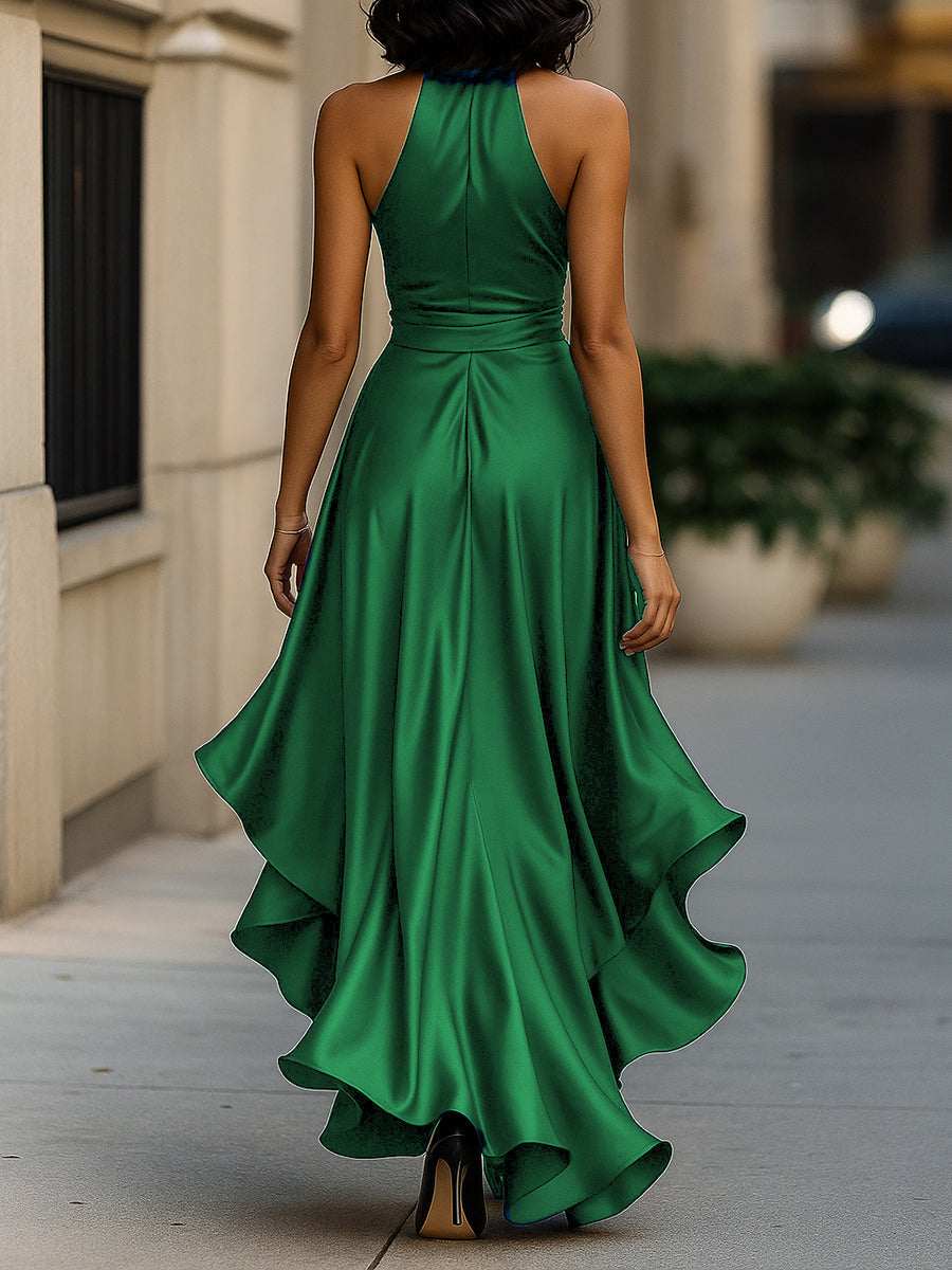 Valeria | Elegantes Satin-Abendkleid