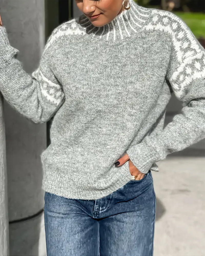 Astrid™ | Eleganter Vintage-Strickpullover