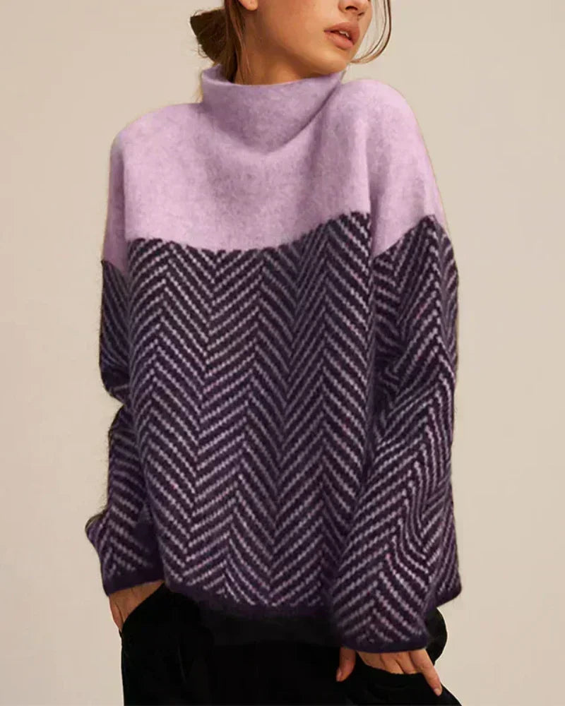 Clarisse - Rollkragenpullover aus Baumwolle