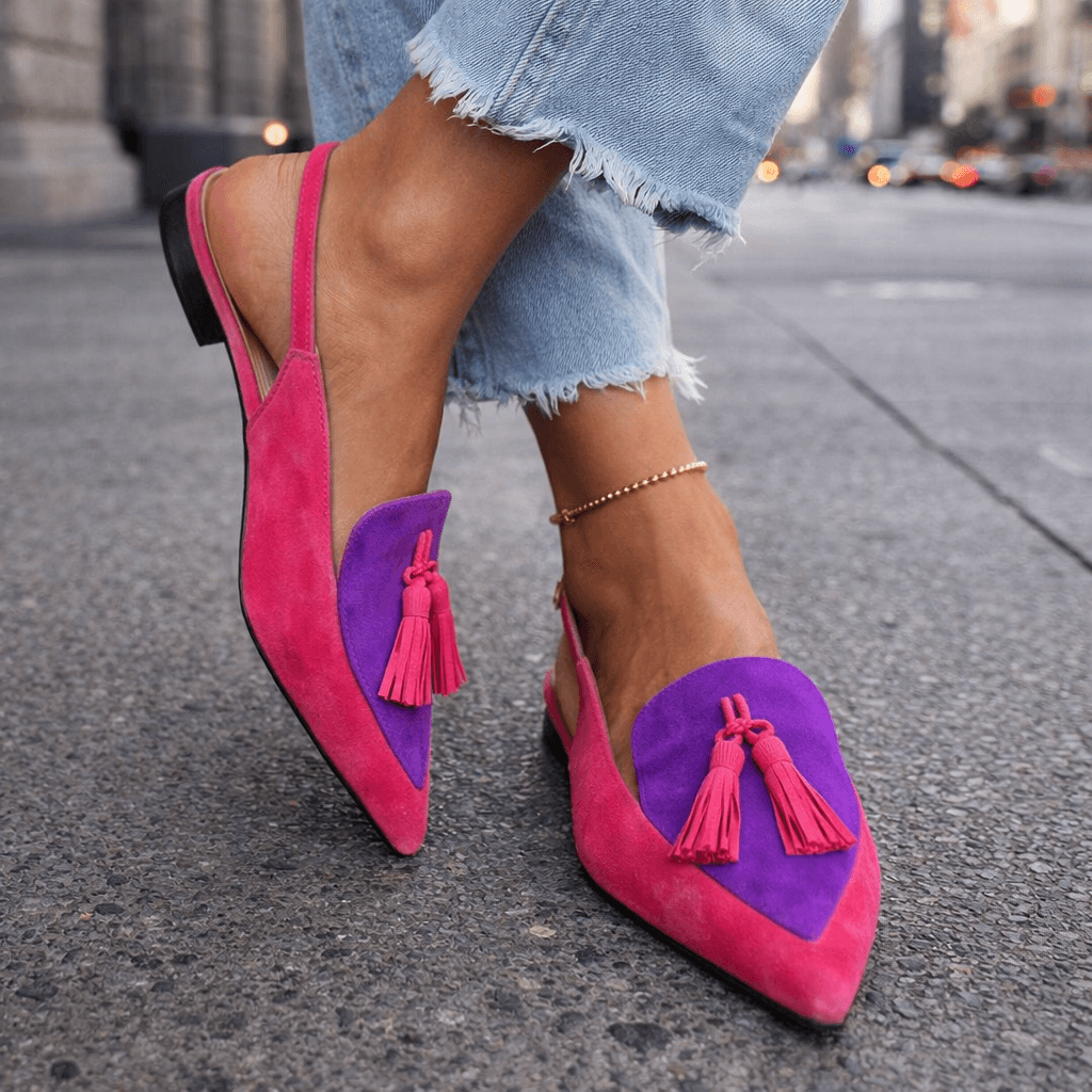 Eliza | Sandalen mit Riemchen und Quasten