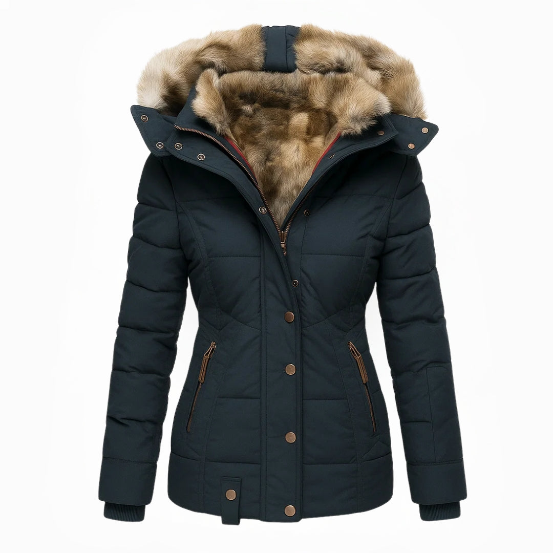 Anna™ | Warmer Wintermantel mit Fellfutter