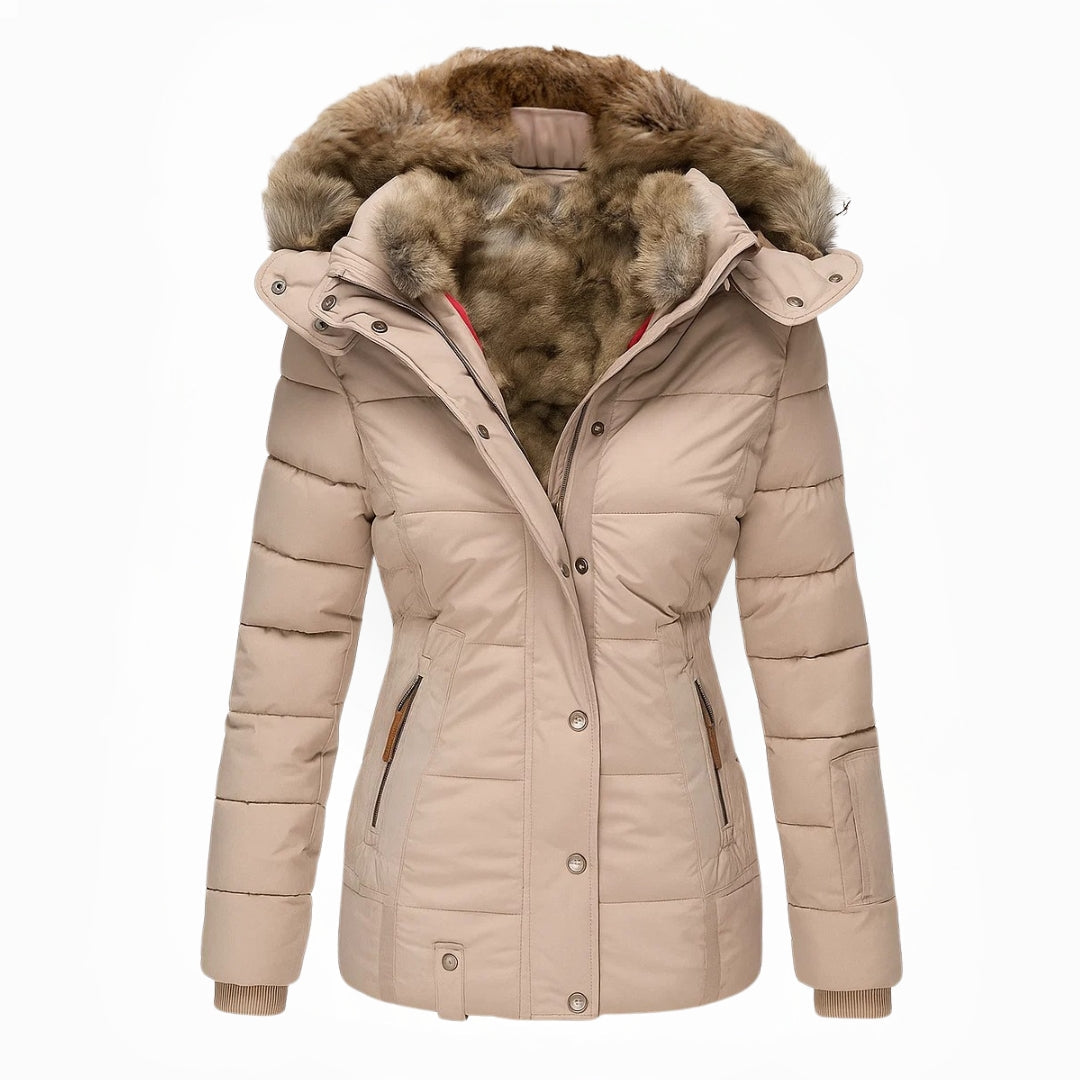 Anna™ | Warmer Wintermantel mit Fellfutter