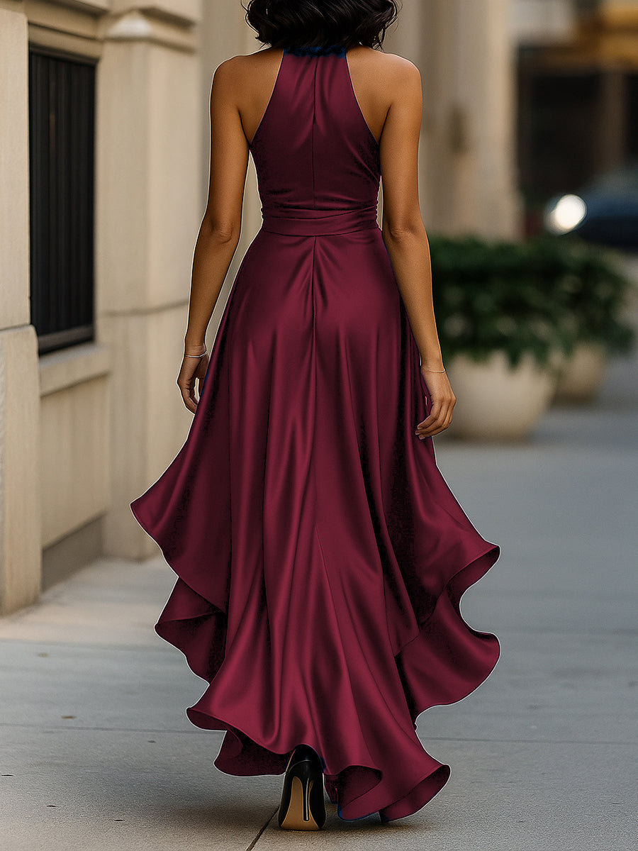 Valeria | Elegantes Satin-Abendkleid