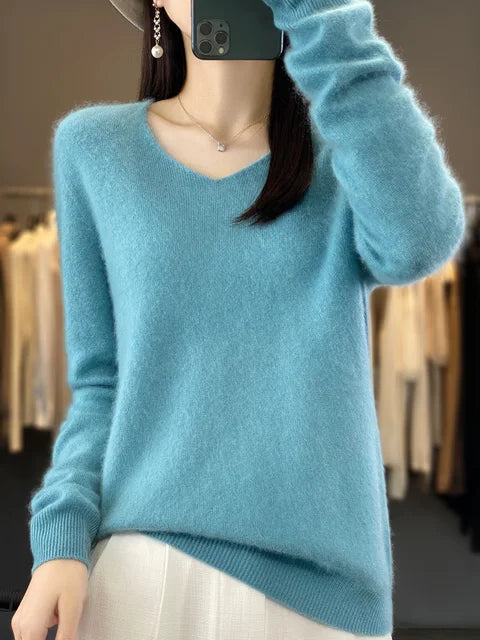 Abi™ Locker gestrickter Pullover