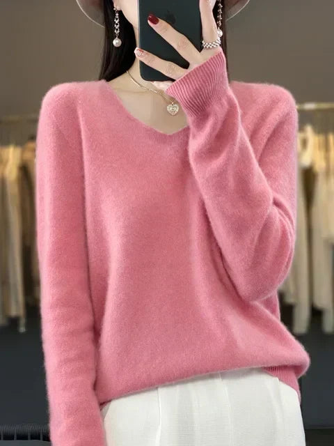 Abi™ Locker gestrickter Pullover