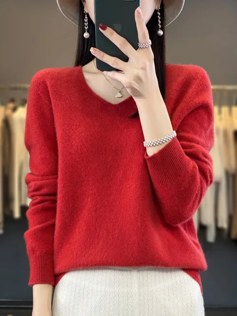 Abi™ Locker gestrickter Pullover
