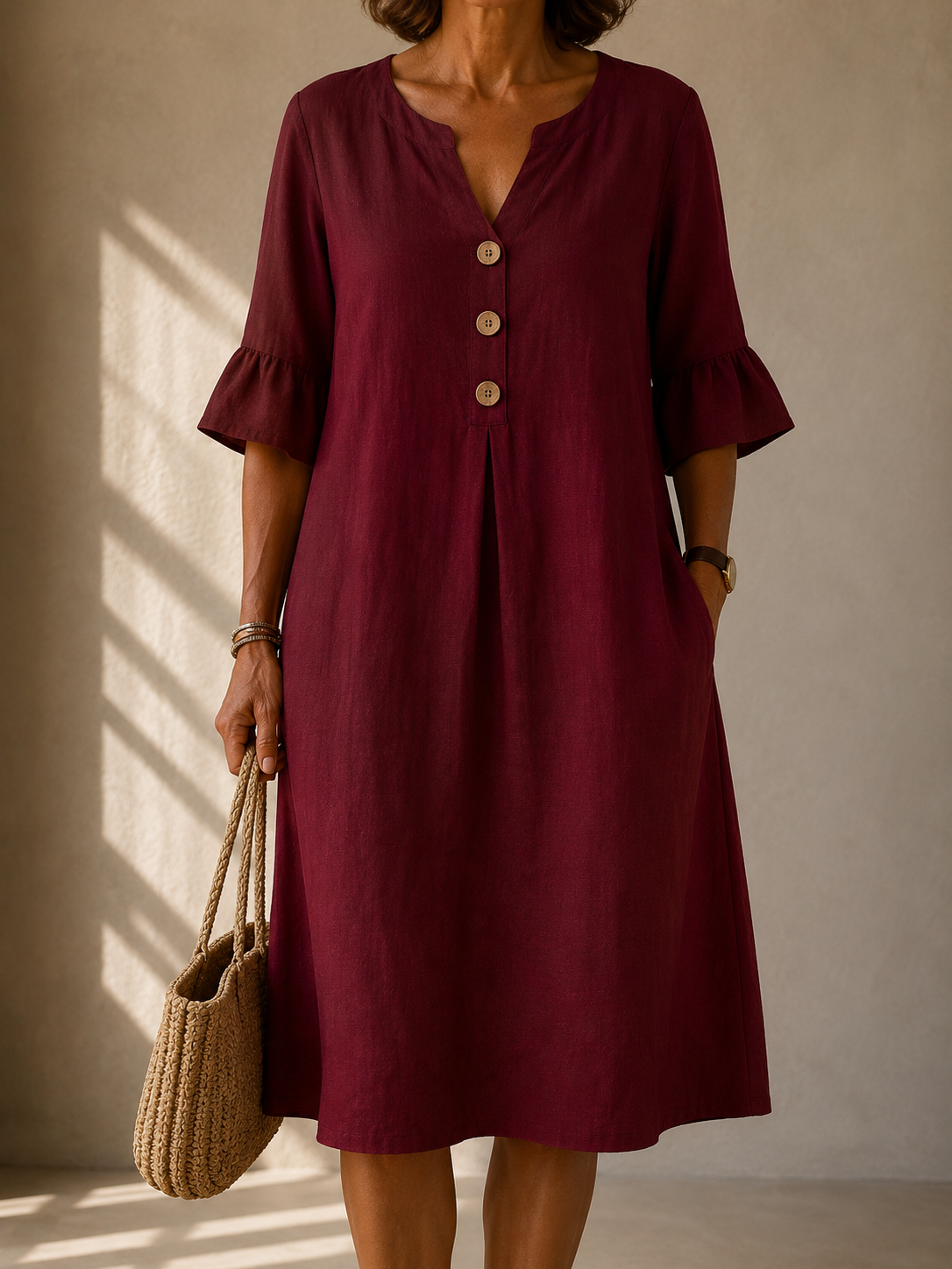 Clara™ | Knopfkleid