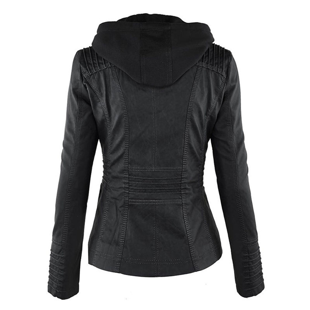 Flavia | Strapazierfähige und elegante Lederjacke