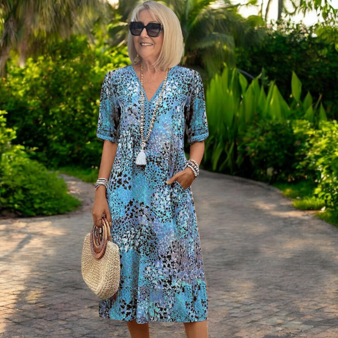 Zara™ | Boho-inspiriertes, schmeichelndes Kleid