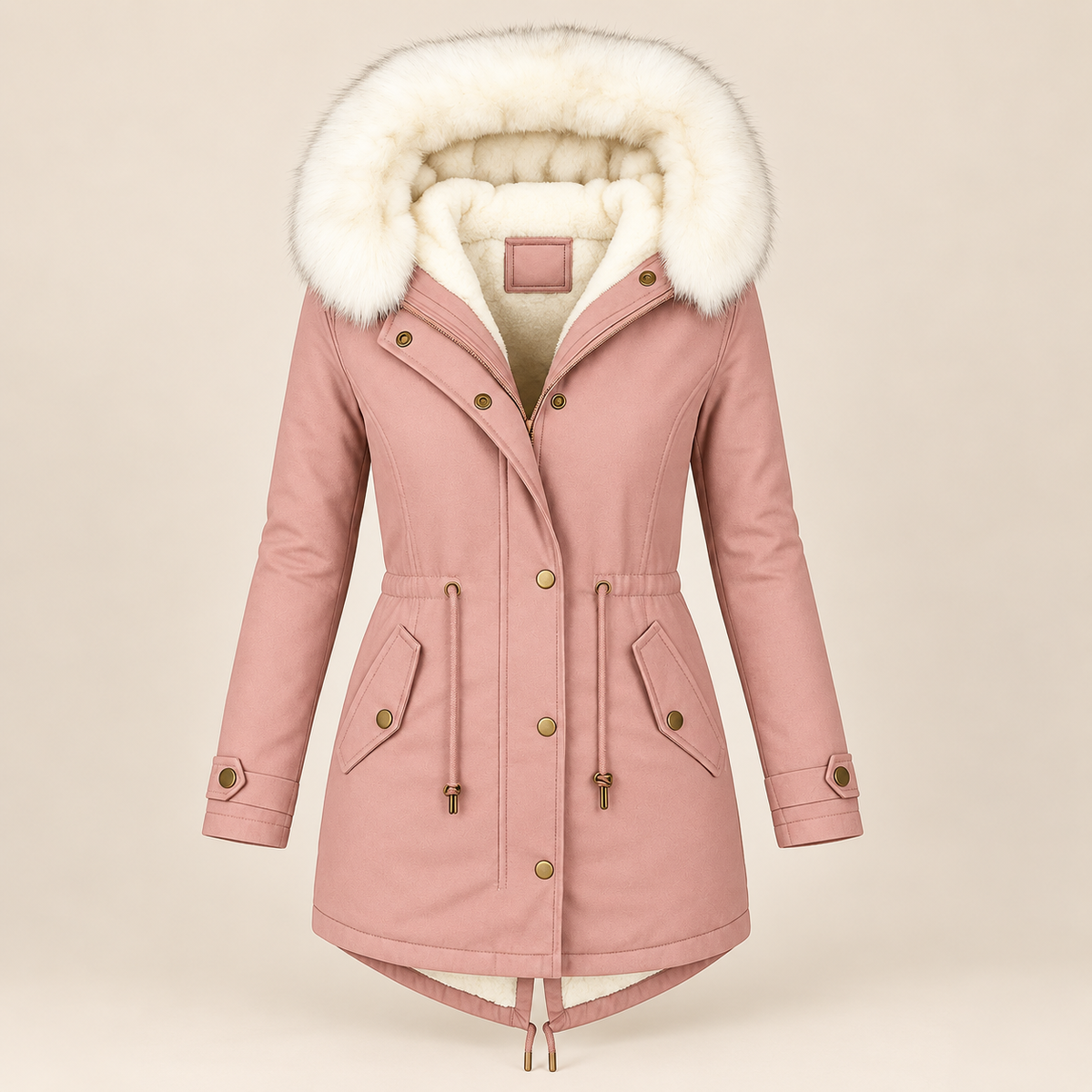 Albane | Eleganter langer Winterparka