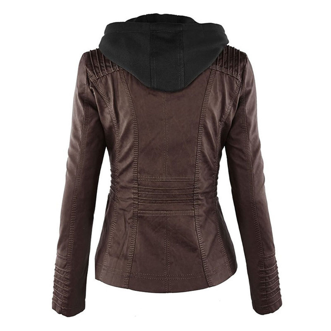 Flavia | Strapazierfähige und elegante Lederjacke