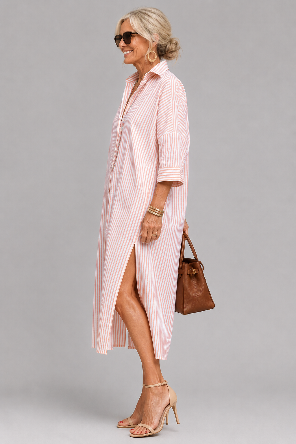 Claire | Elegantes knitterfreies Kleid