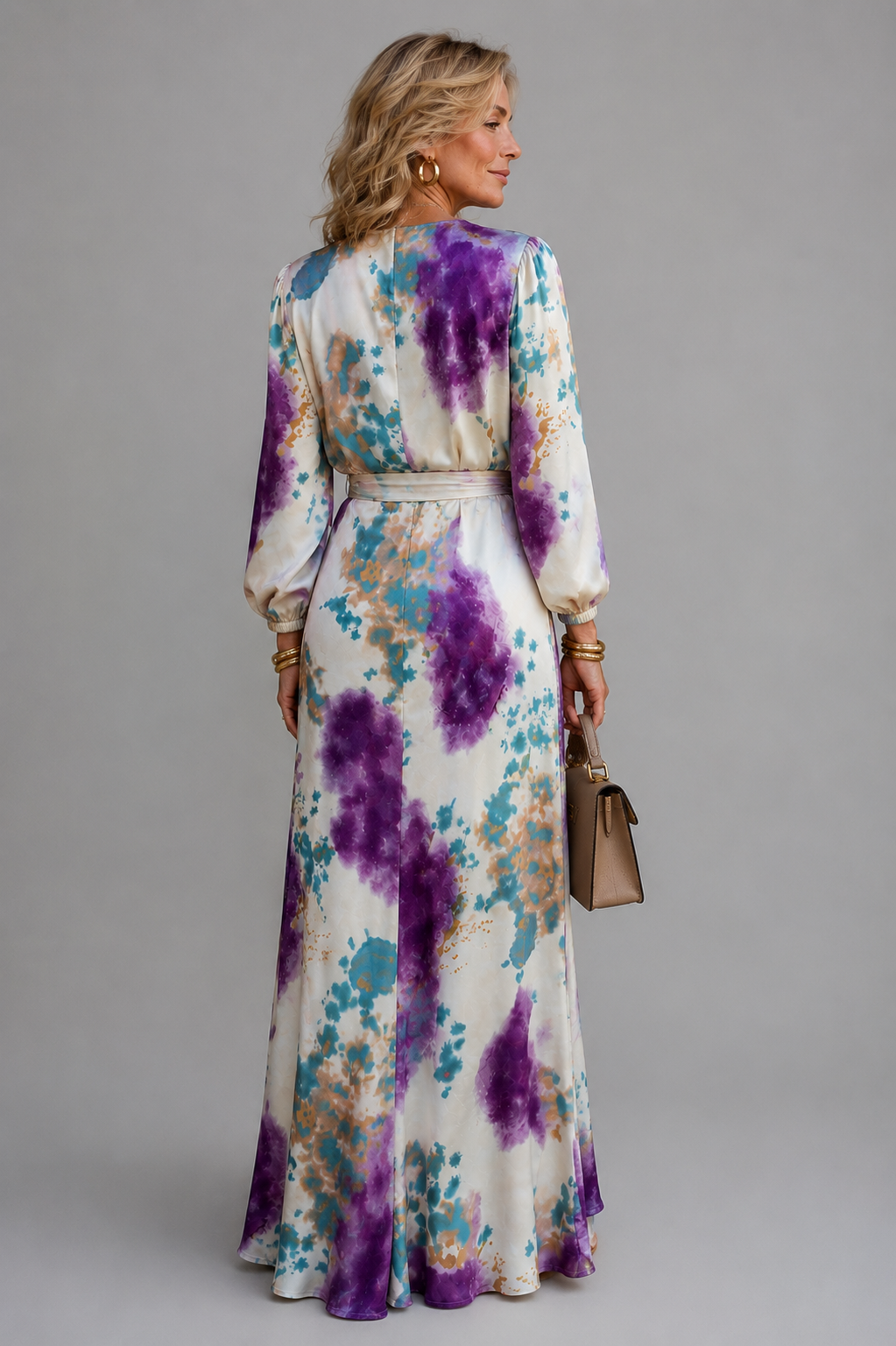 Francine | Batik-Set mit Maxirock und Oberteil