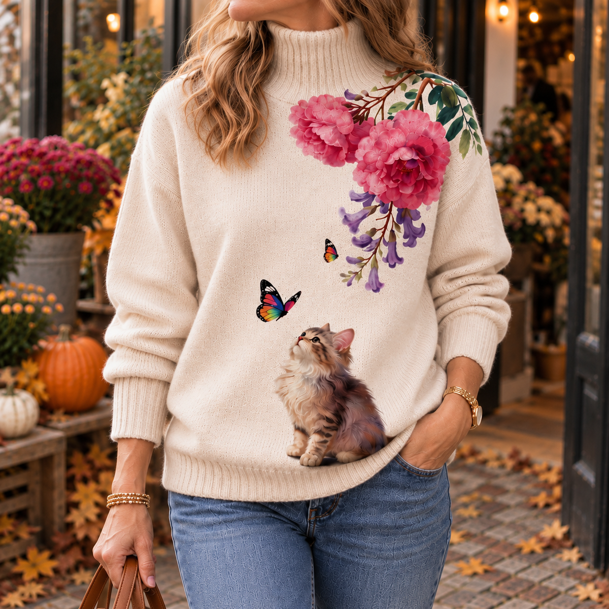 Brianna | Weicher Rollkragenpullover
