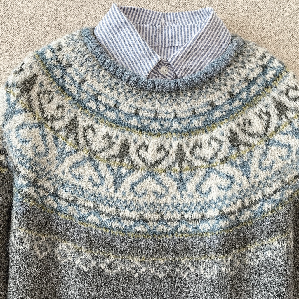 Luxe™ | Eleganter Vintage-Strickpullover