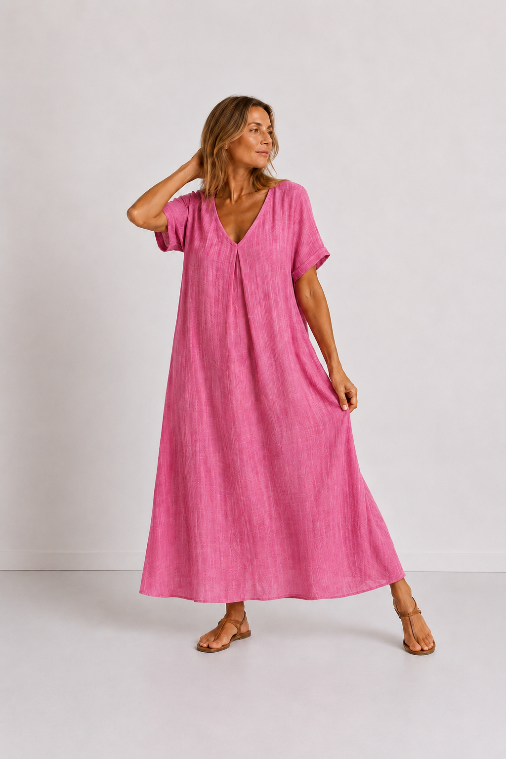 Violette | Violettes Maxikleid